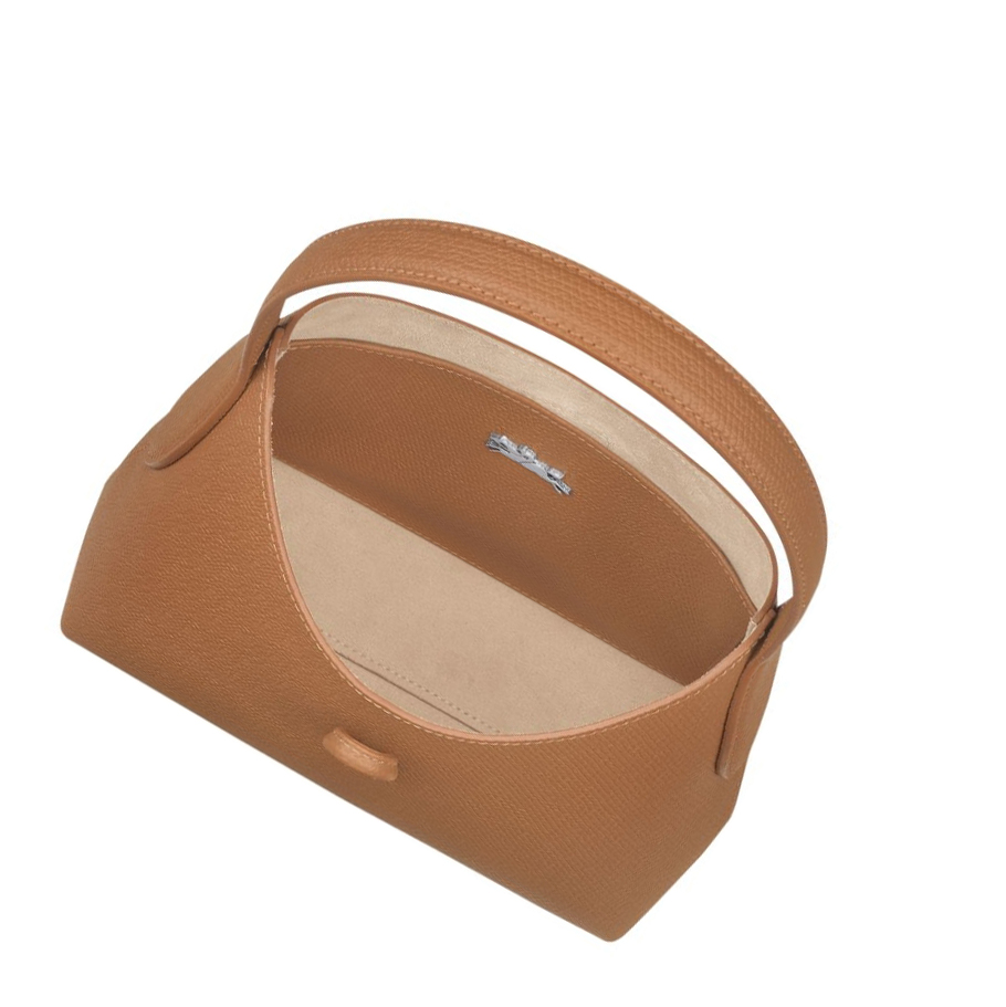 Longchamp Roseau XS Naisten Olkalaukku Beige | Fi-RSEO679