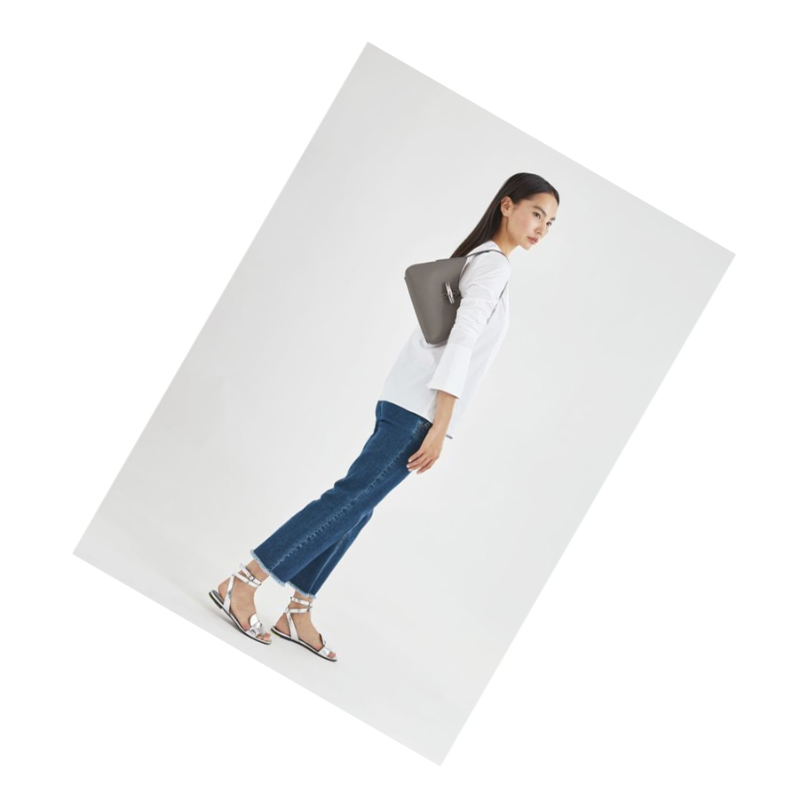 Longchamp Roseau XS Naisten Olkalaukku Harmaat | Fi-YLBT873
