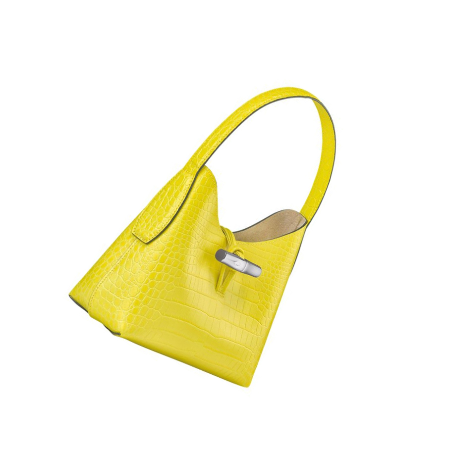 Longchamp Roseau XS Naisten Olkalaukku Keltainen | Fi-SDPO587