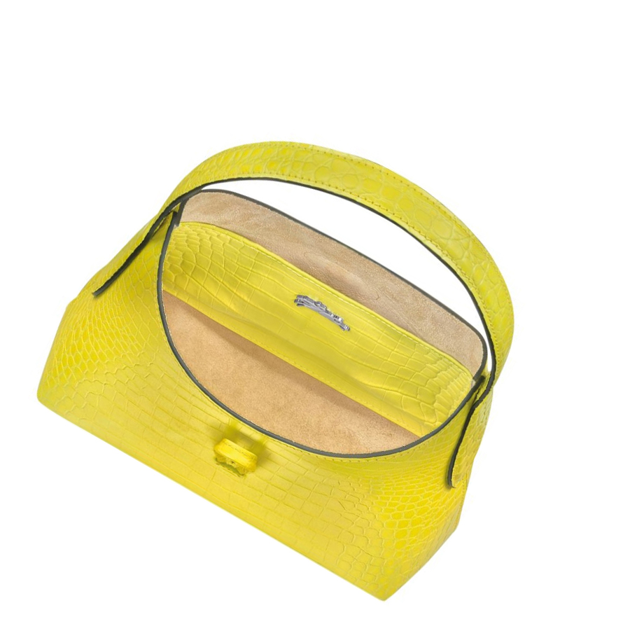 Longchamp Roseau XS Naisten Olkalaukku Keltainen | Fi-SDPO587