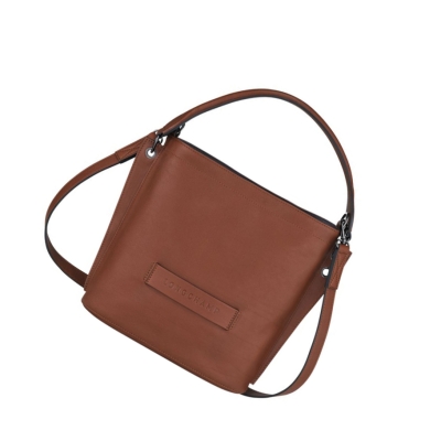 Longchamp 3D Naisten Crossbody Laukut Ruskea | Fi-GAVE896