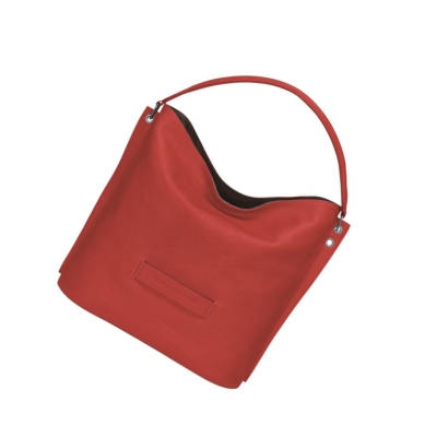 Longchamp 3D Naisten Olkalaukku Punainen | Fi-HOTZ142