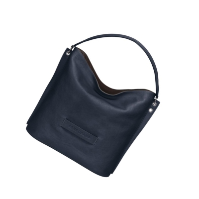 Longchamp 3D Naisten Olkalaukku Sininen | Fi-XMUY801