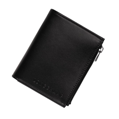 Longchamp Baxi Miesten Lompakko Mustat | Fi-RDPI820