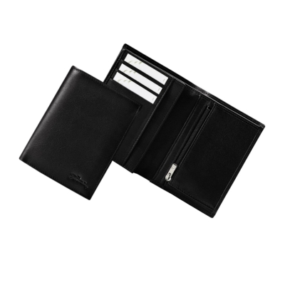 Longchamp Baxi Miesten Lompakko Mustat | Fi-SLJI195
