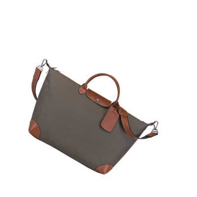 Longchamp Boxford L Miesten Matkakassit Ruskea | Fi-GCDU380