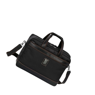 Longchamp Boxford L Miesten Salkku Mustat | Fi-LEKC427
