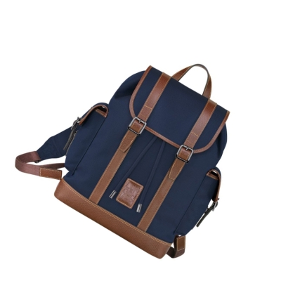 Longchamp Boxford Miesten Reppu Laivastonsininen | Fi-RBET095