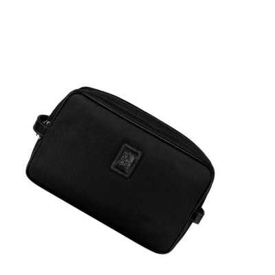 Longchamp Boxford Miesten Toilettilaukku Mustat | Fi-OWQZ961