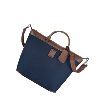 Longchamp Boxford Naisten Matkakassit Laivastonsininen | Fi-IOXK605
