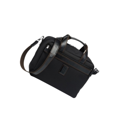Longchamp Boxford Naisten Matkakassit Mustat | Fi-KFUZ756