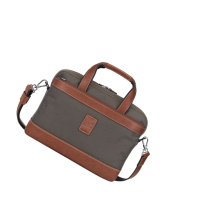 Longchamp Boxford S Miesten Salkku Ruskea | Fi-LASE453