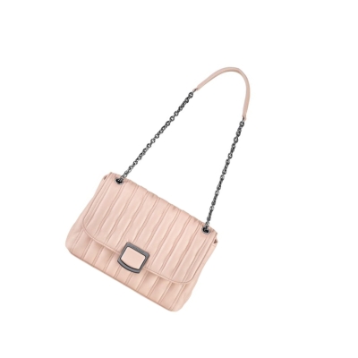 Longchamp Brioche M Naisten Crossbody Laukut Vaaleanpinkki | Fi-DUOQ382