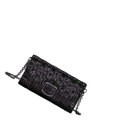 Longchamp Brioche Serpent Naisten Lompakko Mustat | Fi-WADV650