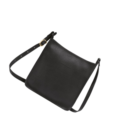 Longchamp Le Foulonné L Naisten Crossbody Laukut Mustat | Fi-KRIC213