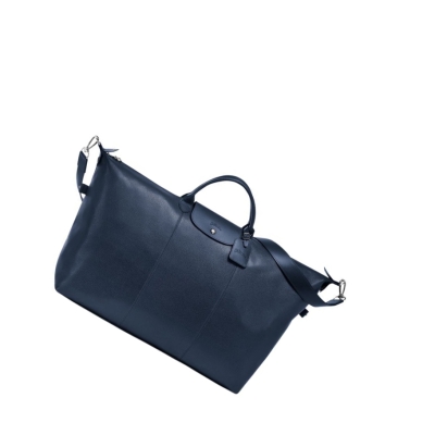 Longchamp Le Foulonné L Naisten Matkakassit Laivastonsininen | Fi-RFCO537