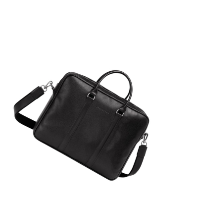 Longchamp Le Foulonné M Miesten Salkku Mustat | Fi-AXSH216