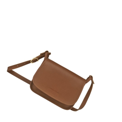 Longchamp Le Foulonné M Naisten Crossbody Laukut Ruskea | Fi-GOIW359