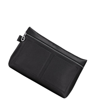 Longchamp Le Foulonné Miesten Toilettilaukku Mustat | Fi-SZRK694