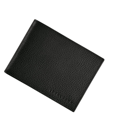 Longchamp Le Foulonné Naisten Lompakko Mustat | Fi-JZTS936