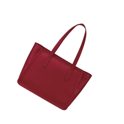 Longchamp Le Foulonné Naisten Olkalaukku Punainen | Fi-ATDW745