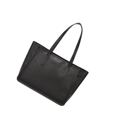 Longchamp Le Foulonné Naisten Olkalaukku Mustat | Fi-WBJZ324