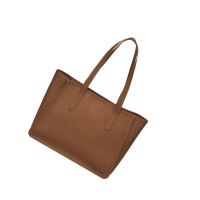 Longchamp Le Foulonné Naisten Olkalaukku Ruskea | Fi-WOGJ370