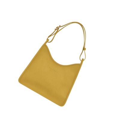 Longchamp Le Foulonné Naisten Olkalaukku Keltainen | Fi-YXRQ013
