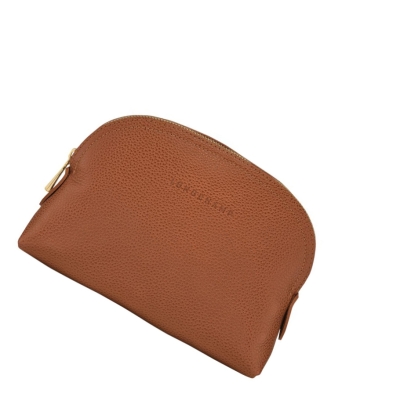 Longchamp Le Foulonné Naisten Pouches Ruskea | Fi-ZNHF037