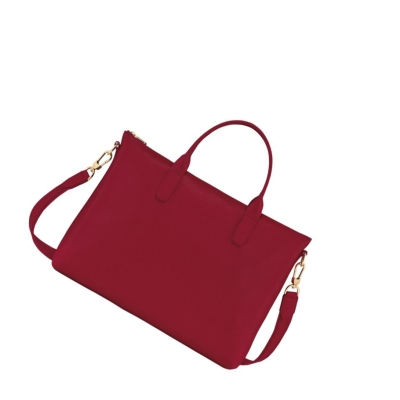 Longchamp Le Foulonné S Naisten Salkku Punainen | Fi-AVTD491