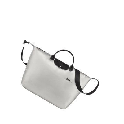 Longchamp Le Pliage Alpin Naisten Matkakassit Hopea | Fi-XWHT673