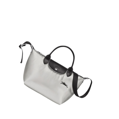 Longchamp Le Pliage Alpin S Naisten Käsilaukut Hopea | Fi-VGAR705