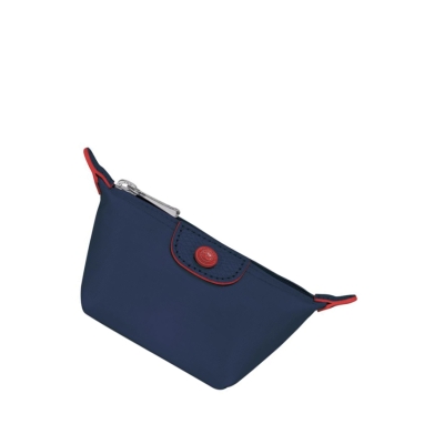 Longchamp Le Pliage Club Naisten Kolikkokukkarot Laivastonsininen | Fi-MQIP503