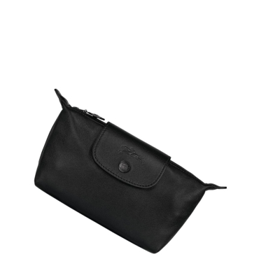 Longchamp Le Pliage Cuir Naisten Pouches Mustat | Fi-MWCV397