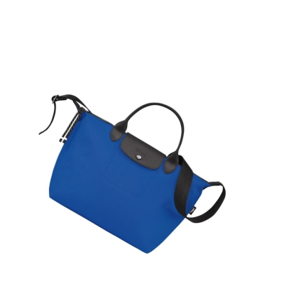 Longchamp Le Pliage Energy M Naisten Käsilaukut Sininen | Fi-BRCY872