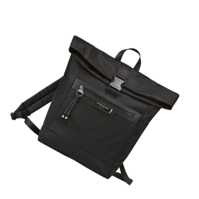 Longchamp Le Pliage Energy Miesten Reppu Mustat | Fi-CKMR418