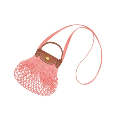Longchamp Le Pliage Filet XS Naisten Crossbody Laukut Pinkki | Fi-HGIY042