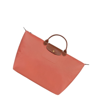 Longchamp Le Pliage L Miesten Matkakassit Pinkki | Fi-XQBP748