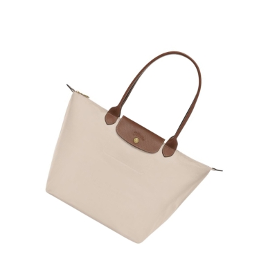 Longchamp Le Pliage Original L Naisten Olkalaukku Beige | Fi-HVOY274