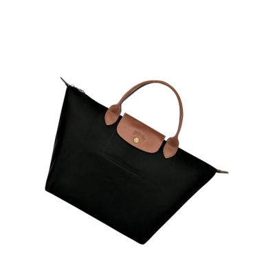 Longchamp Le Pliage Original M Naisten Käsilaukut Mustat | Fi-VNYP805