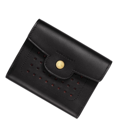 Longchamp Mademoiselle Naisten Lompakko Mustat | Fi-YRZB971
