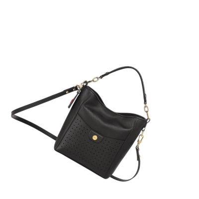 Longchamp Mademoiselle S Naisten Olkalaukku Mustat | Fi-JDAS742
