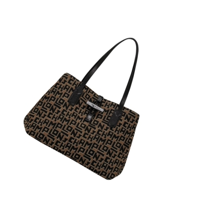 Longchamp Roseau Essential Lgp M Naisten Olkalaukku Ruskea Mustat | Fi-AEVF130