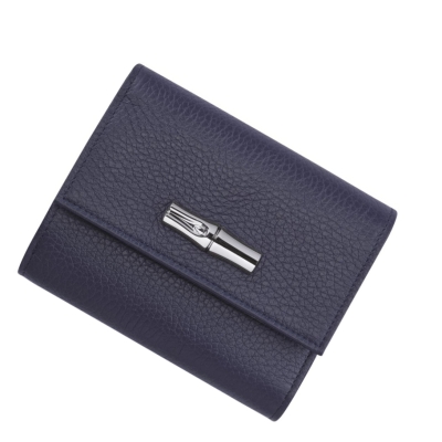Longchamp Roseau Essential Naisten Lompakko Laivastonsininen | Fi-ZDKX172