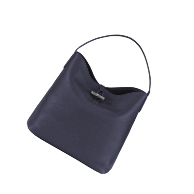 Longchamp Roseau Essential Naisten Olkalaukku Laivastonsininen | Fi-ONCD381