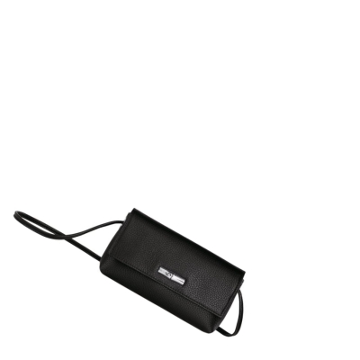 Longchamp Roseau Essential Naisten Pouches Mustat | Fi-EZCT681
