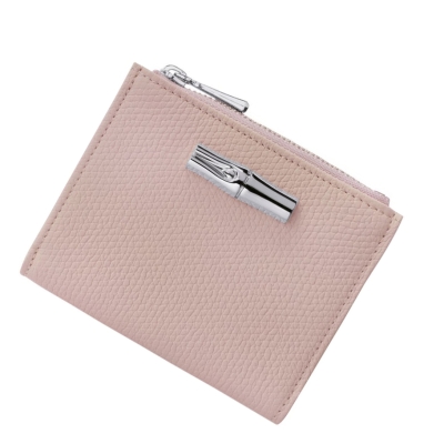 Longchamp Roseau Naisten Lompakko Vaaleanpinkki | Fi-FYER304