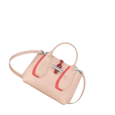 Longchamp Roseau Shadow S Naisten Käsilaukut Vaaleanpinkki | Fi-DAPY705