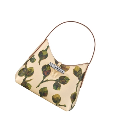 Longchamp Roseau Végétal XS Naisten Olkalaukku Khaki | Fi-HKAJ472