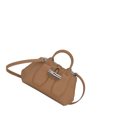 Longchamp Roseau XS Naisten Käsilaukut Beige | Fi-SAWO817